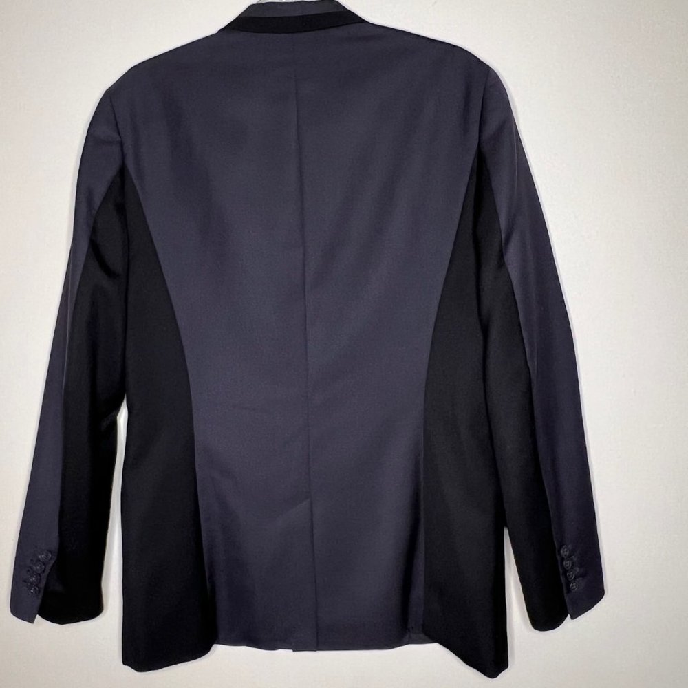 INC Slim Fit Black Blazer | Satin Trim | Size M (Men’s) - Picture 2 of 9